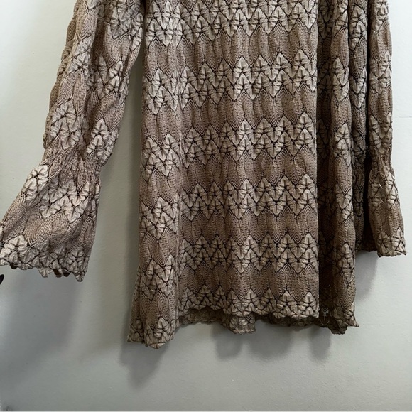 FREE PEOPLE Simone Lace Mini Longsleeve Dress - Picture 7 of 10